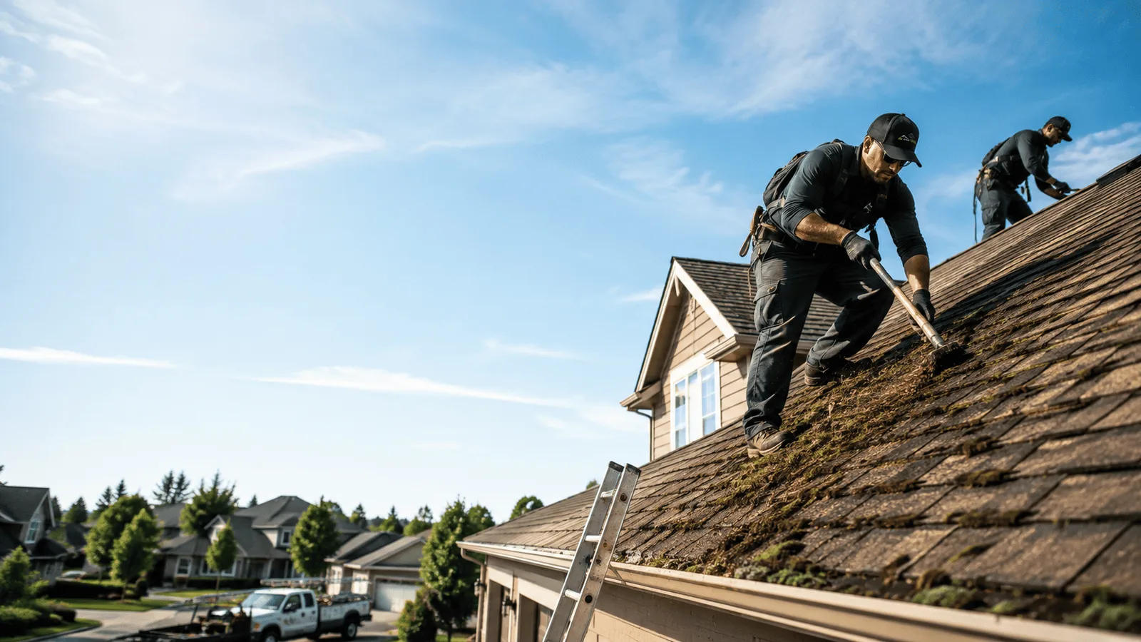 Roof Moss Removal in Philo, OH near me